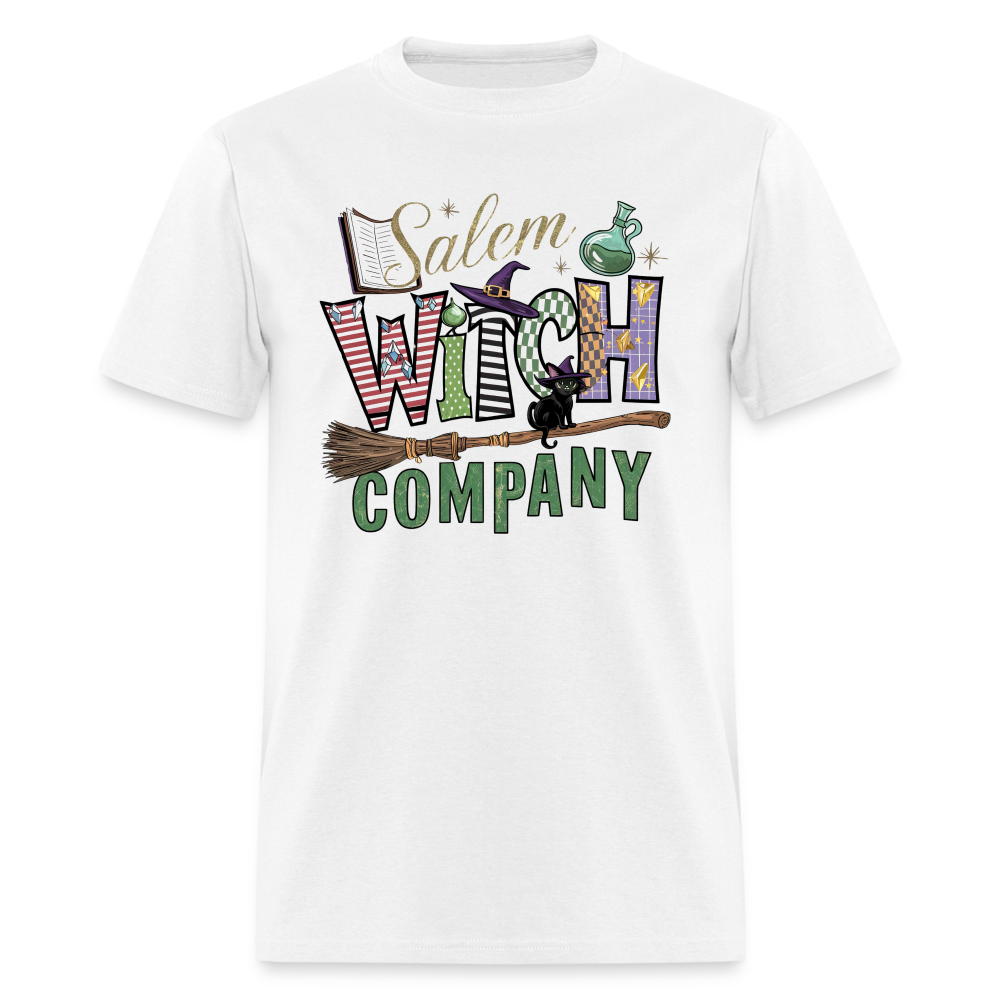 Salem Witch Company T-Shirt (Halloween Witch) - white