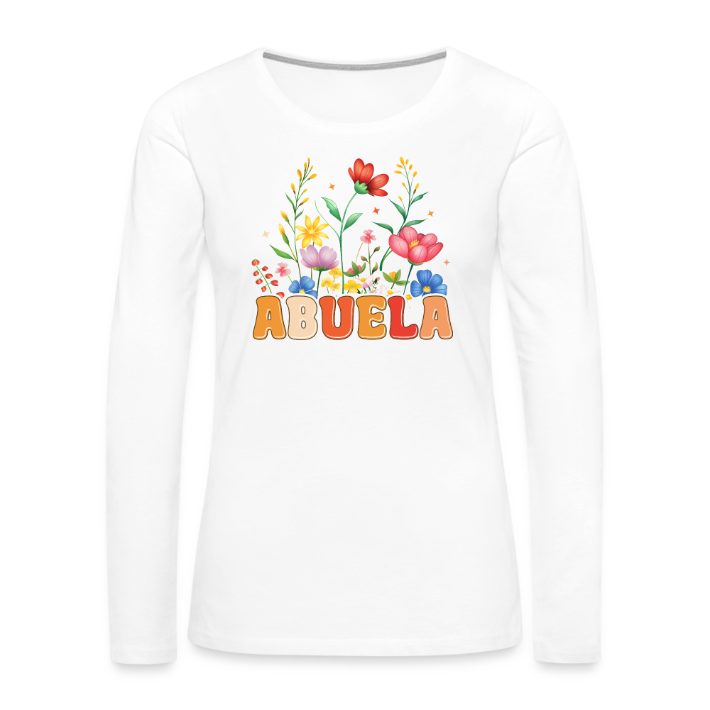 Abuela Premium Long Sleeve T-Shirt - white