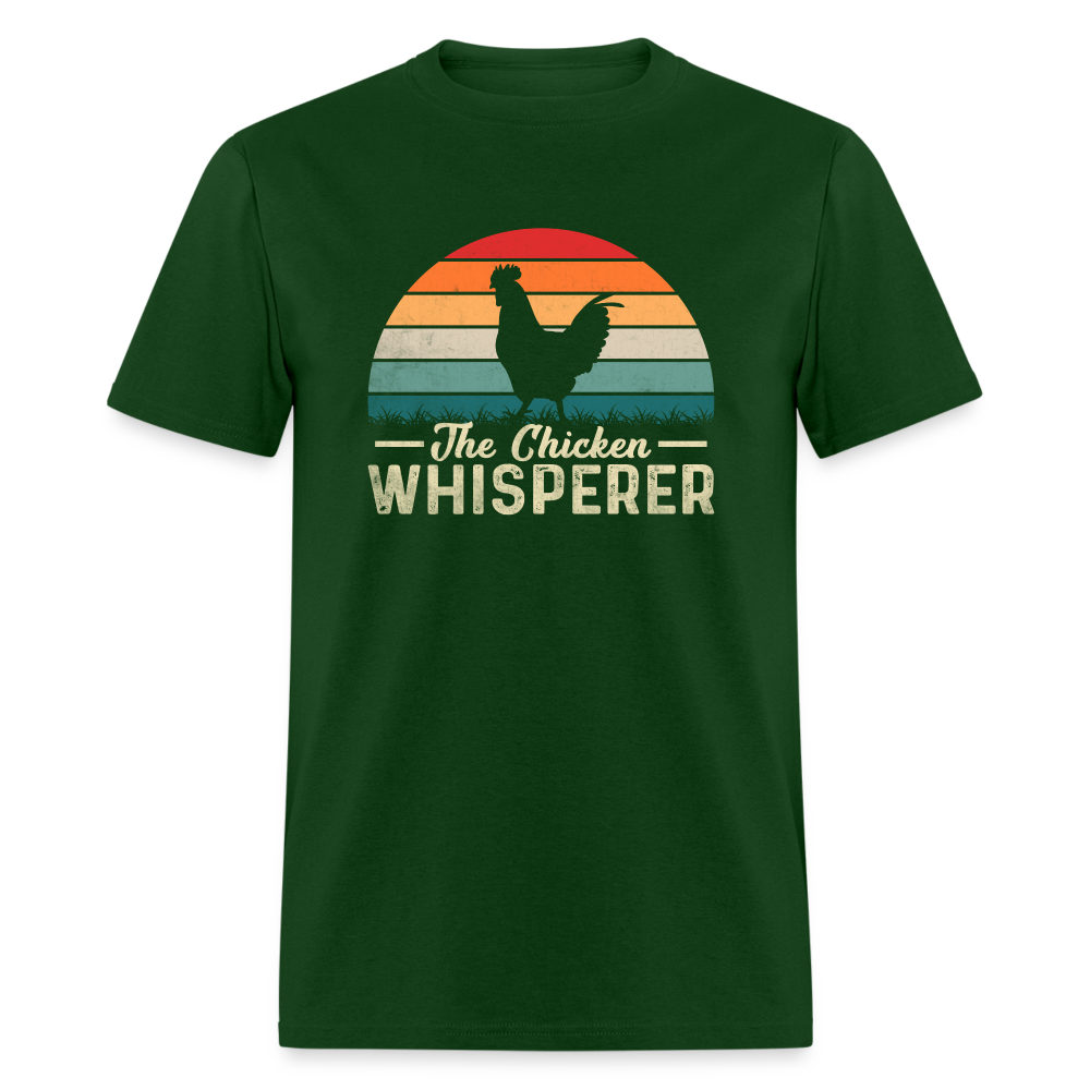 The Chicken Whisperer T-Shirt - forest green