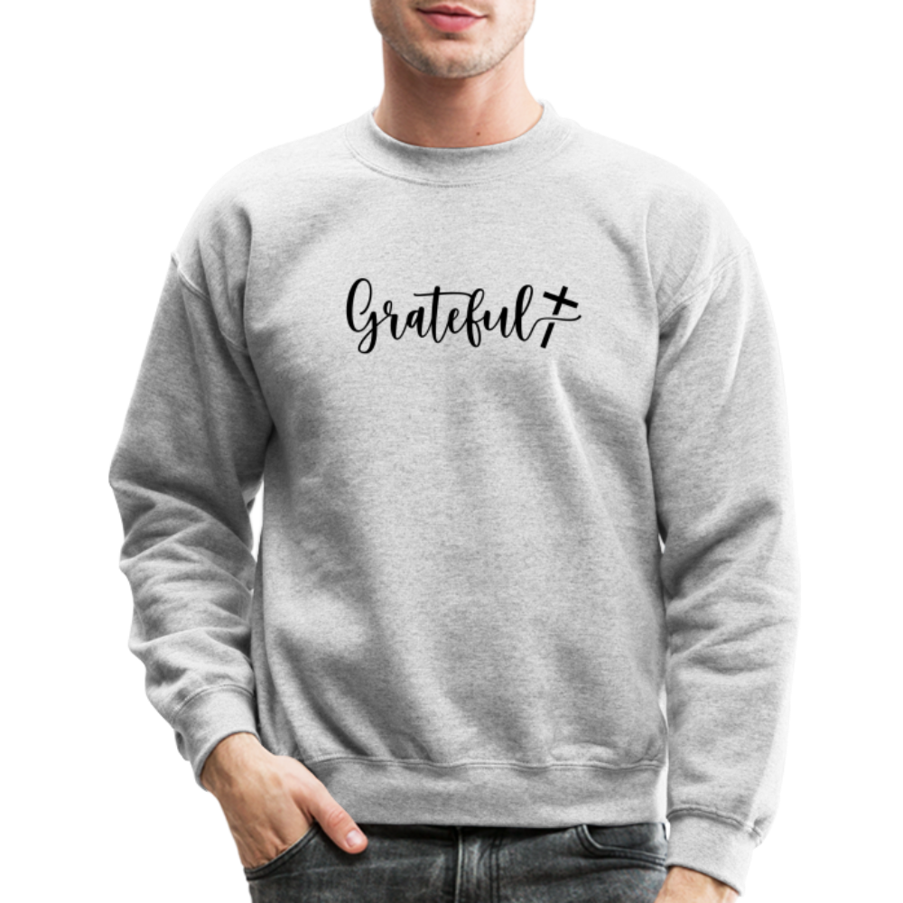 Grateful Sweatshirt - heather gray