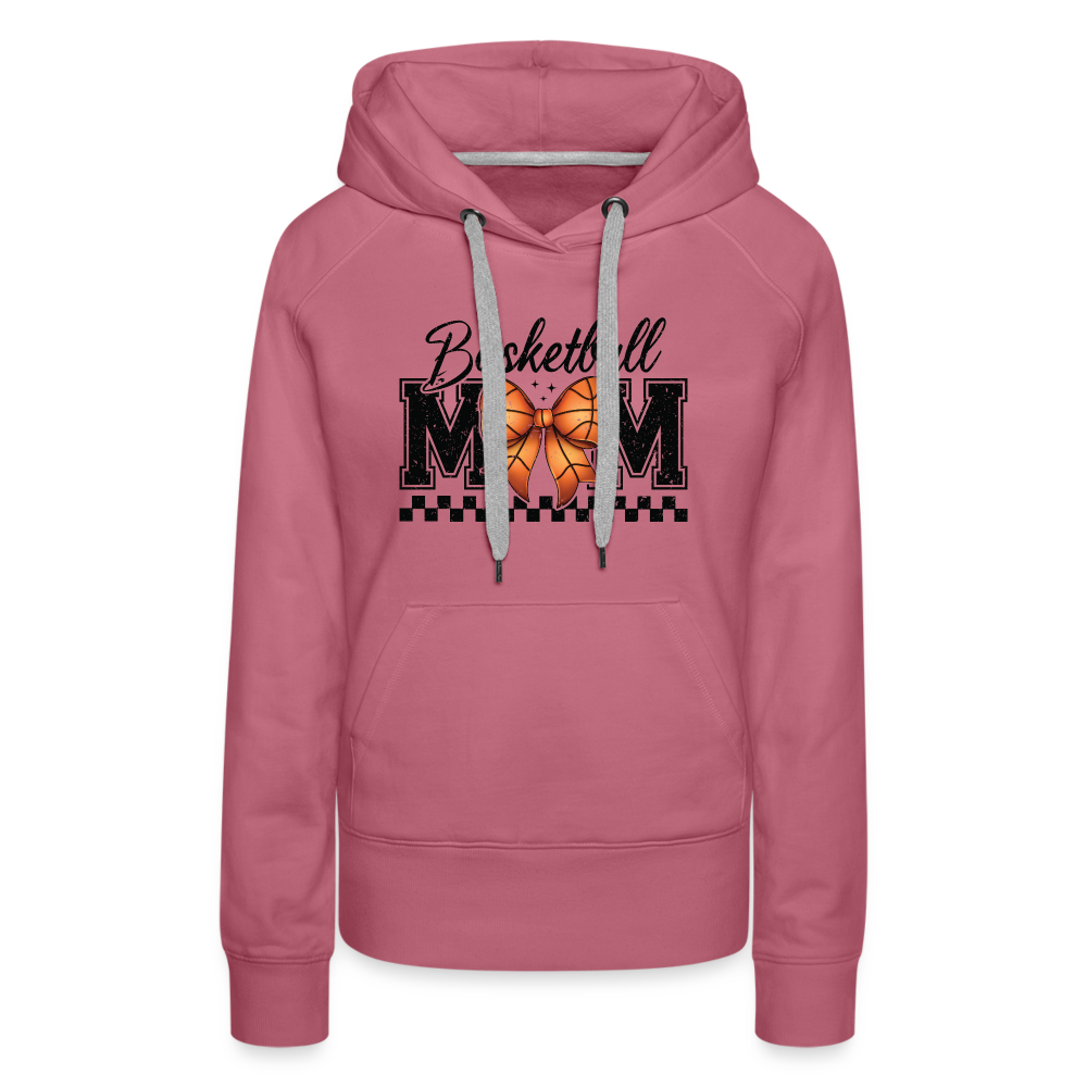 Basketball Mom Premium Hoodie - mauve