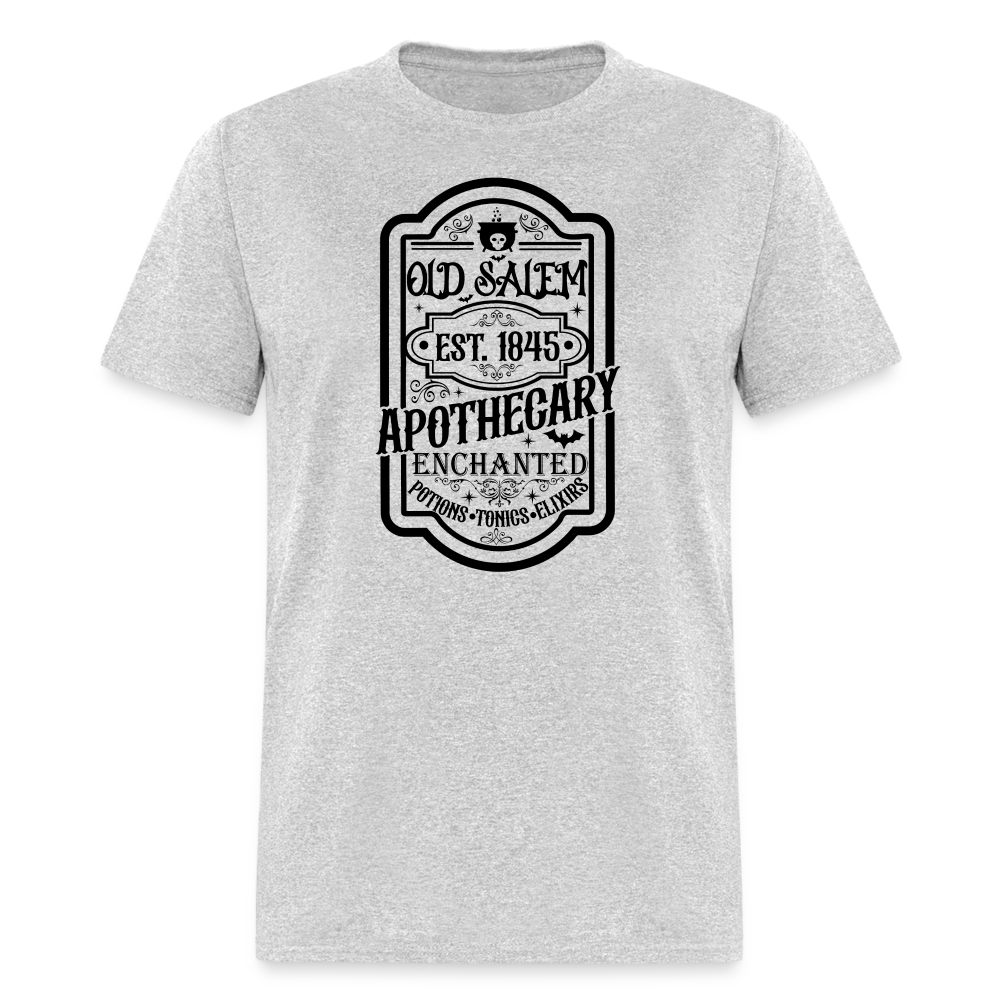 Old Salem Enchanted Apothecary T-Shirt (Halloween) - heather gray