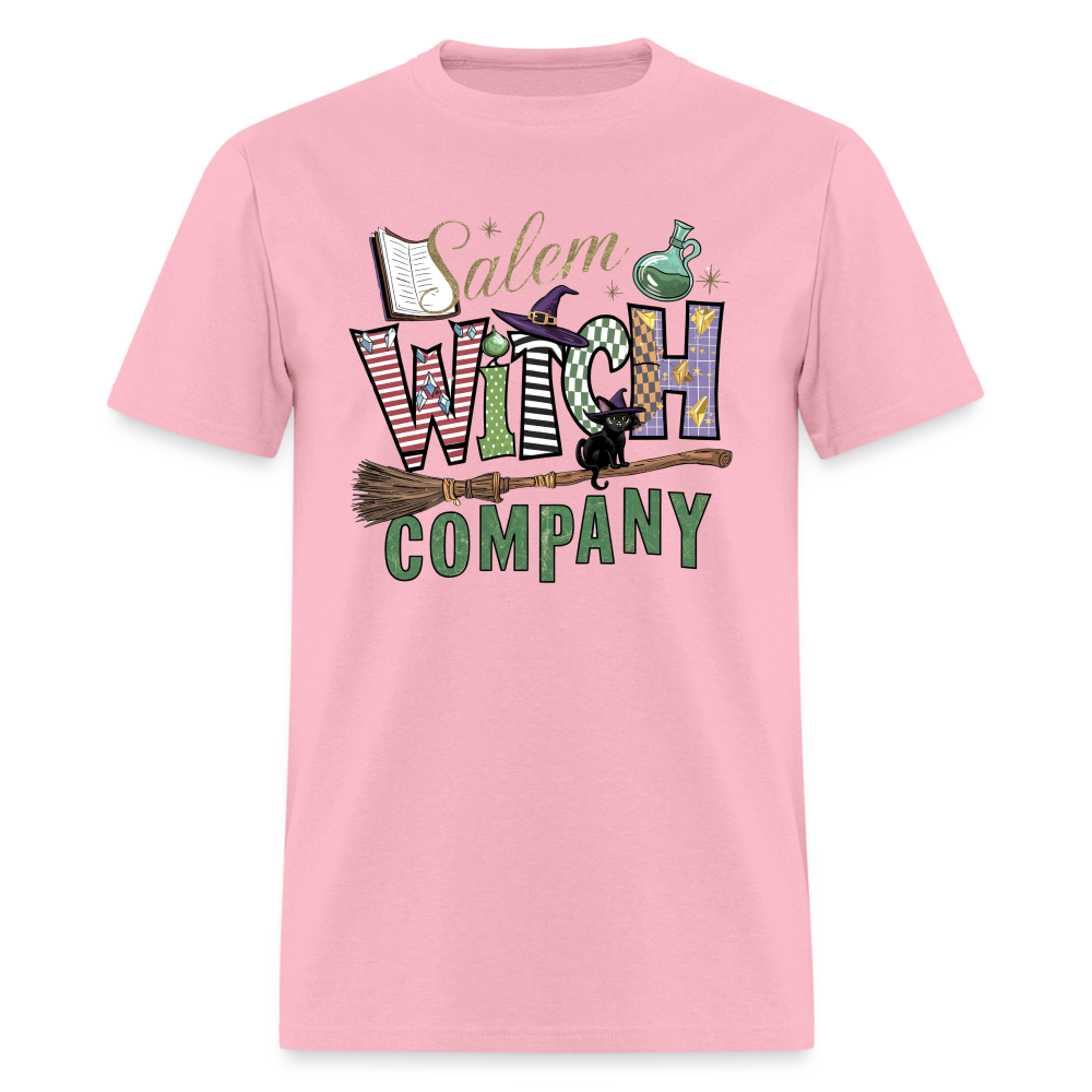 Salem Witch Company T-Shirt (Halloween Witch) - pink