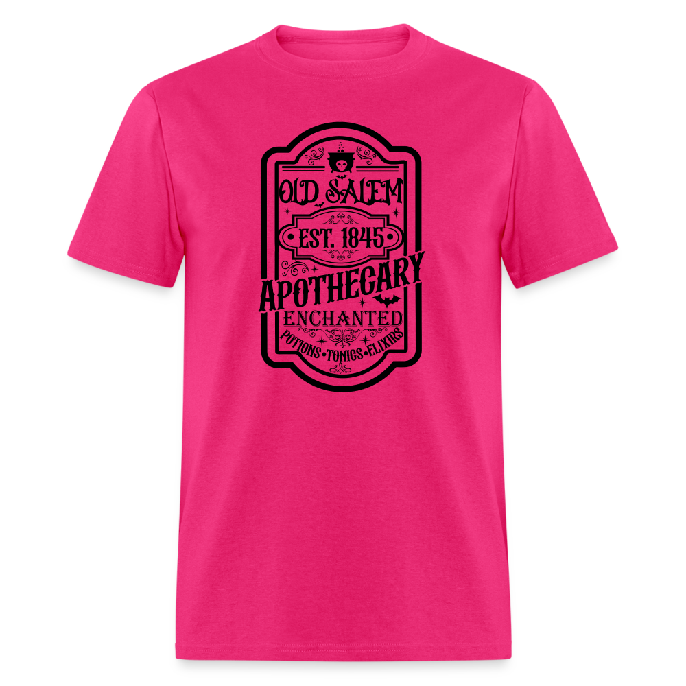 Old Salem Enchanted Apothecary T-Shirt (Halloween) - fuchsia