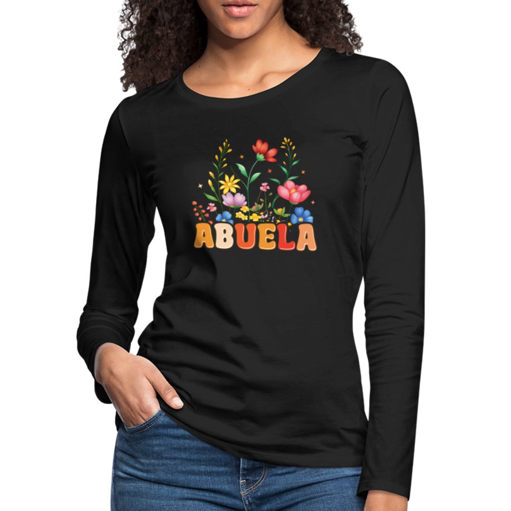 Abuela Premium Long Sleeve T-Shirt - black