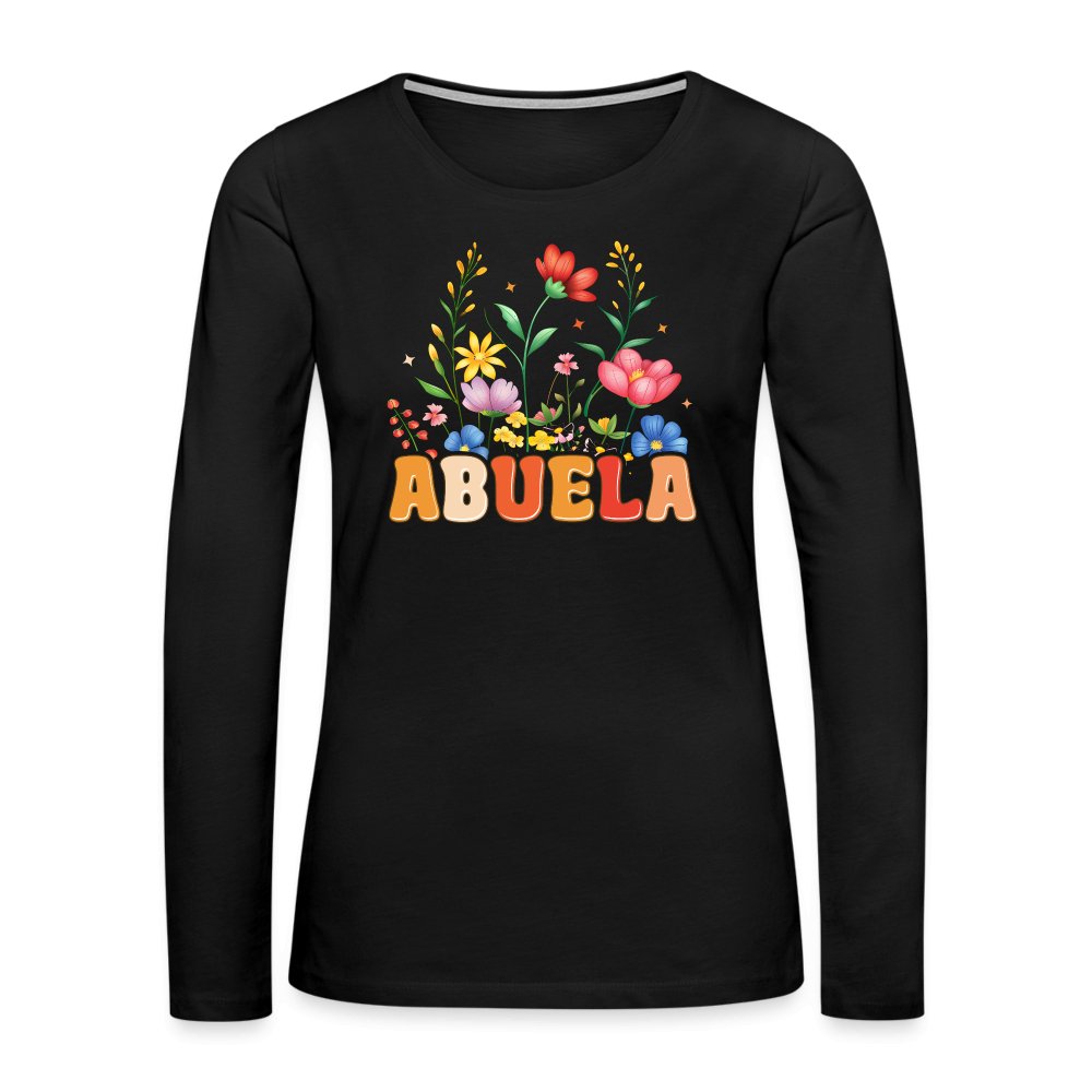 Abuela Premium Long Sleeve T-Shirt - black