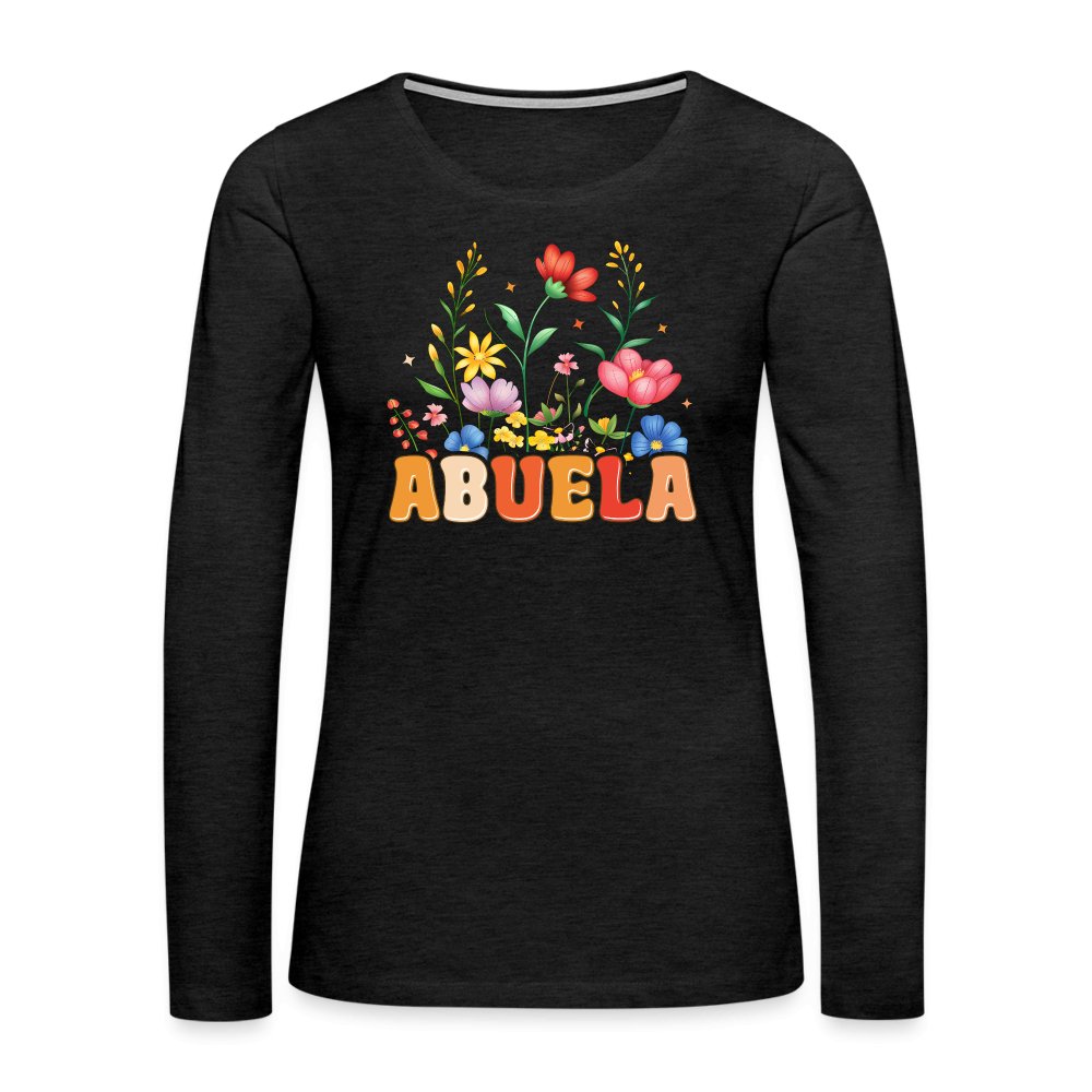 Abuela Premium Long Sleeve T-Shirt - charcoal grey