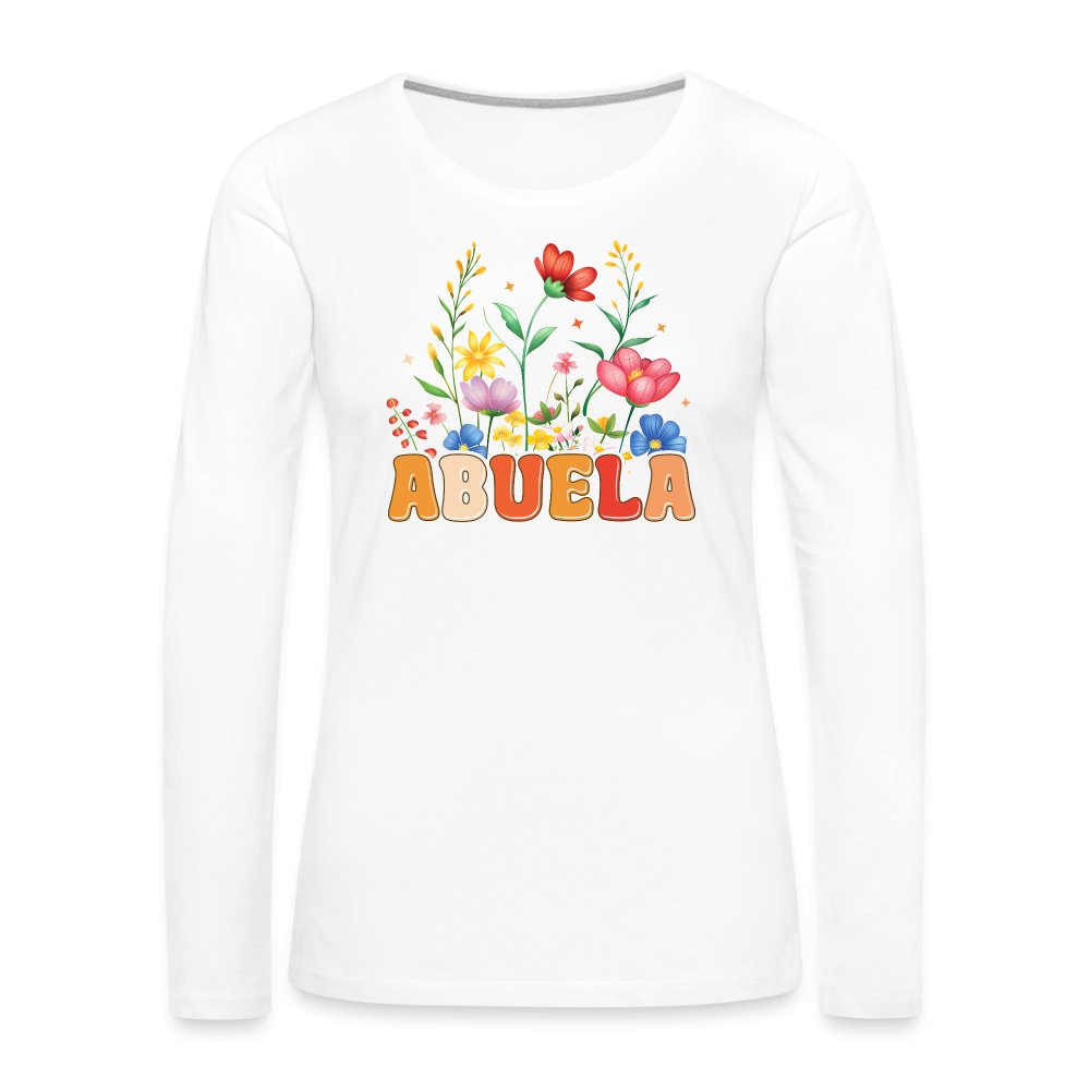 Abuela Premium Long Sleeve T-Shirt - white