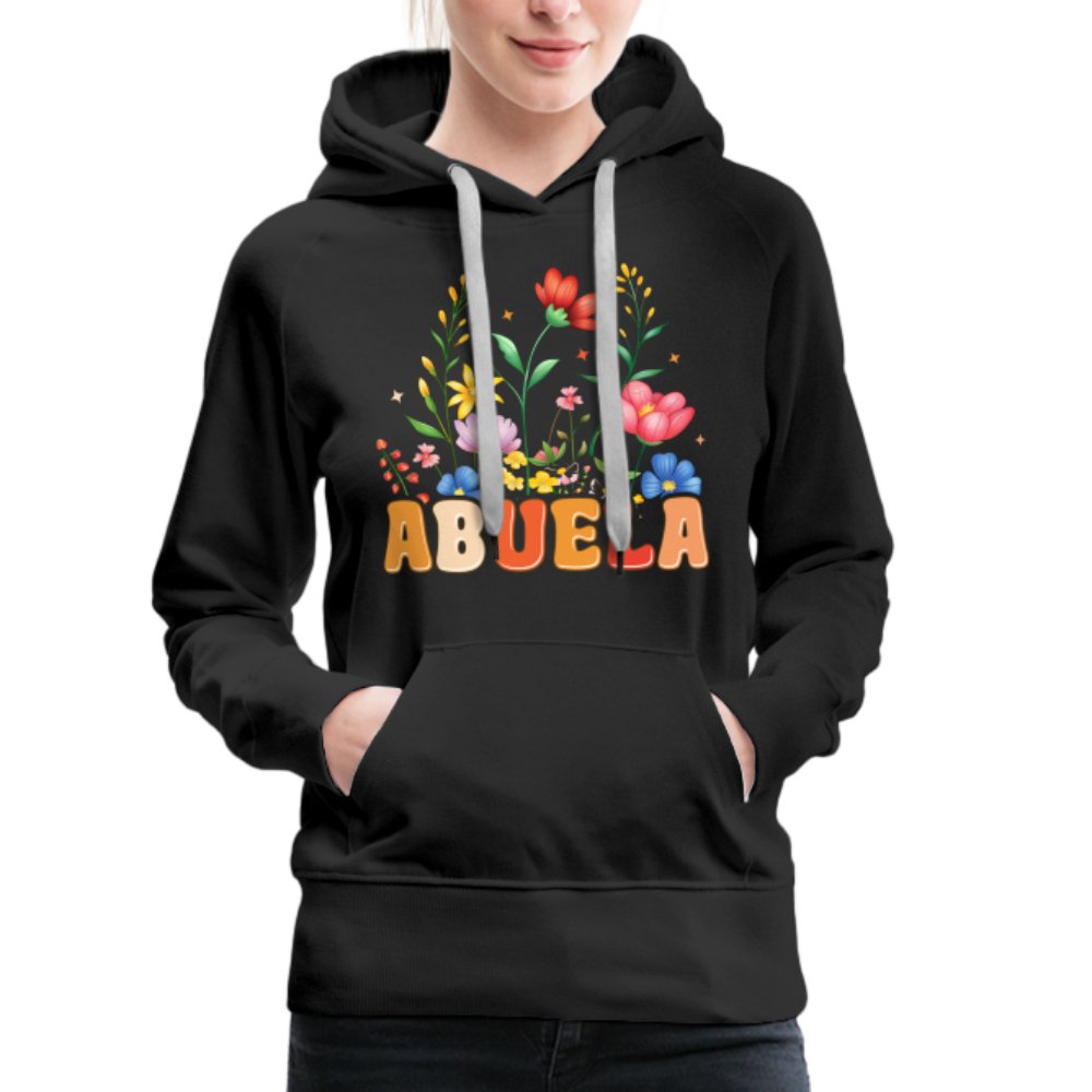 Abuela Women’s Premium Hoodie - black