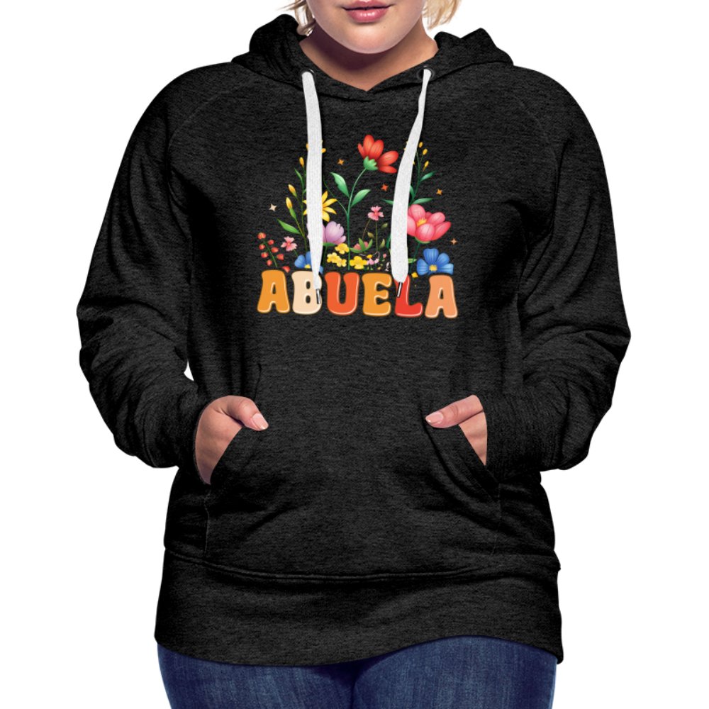 Abuela Women’s Premium Hoodie - charcoal grey