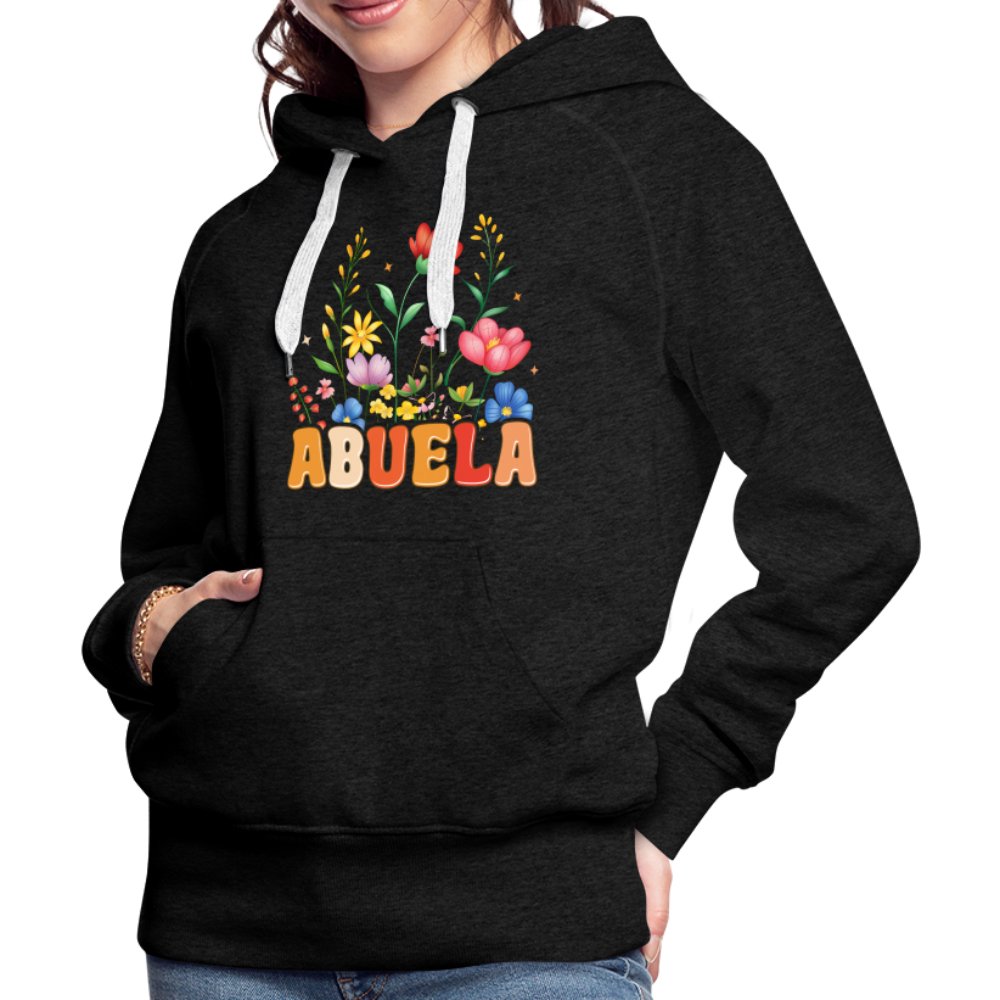 Abuela Women’s Premium Hoodie - charcoal grey