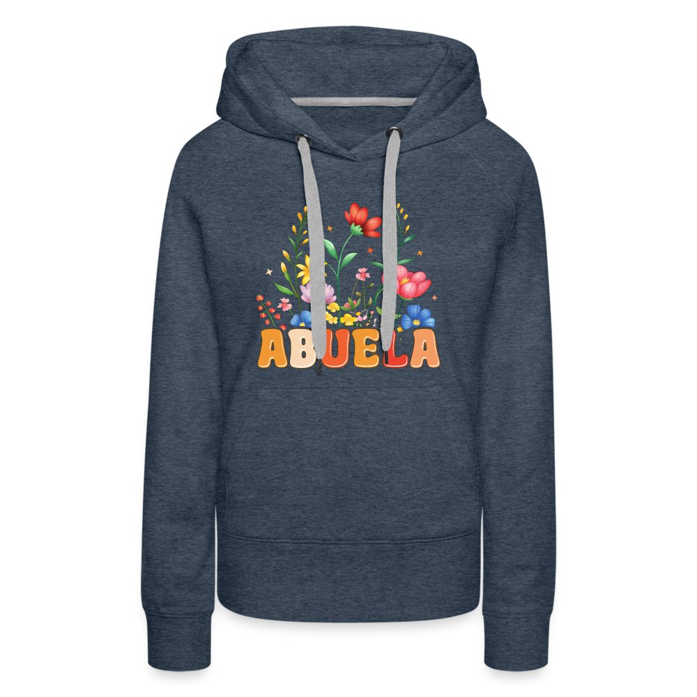 Abuela Women’s Premium Hoodie - heather denim