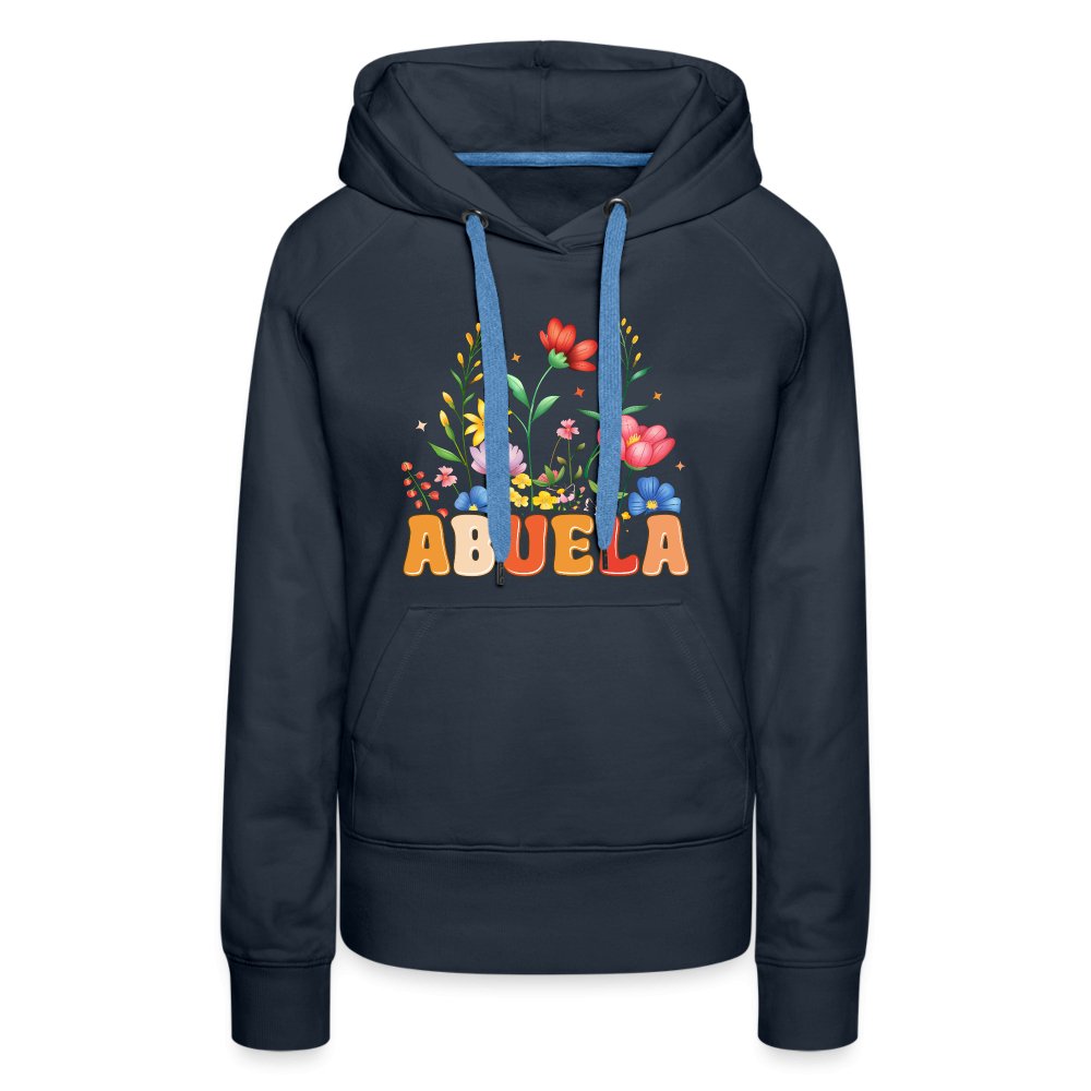 Abuela Women’s Premium Hoodie - navy