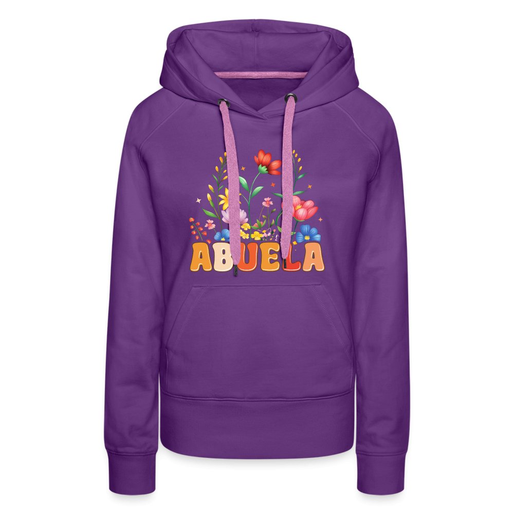 Abuela Women’s Premium Hoodie - purple