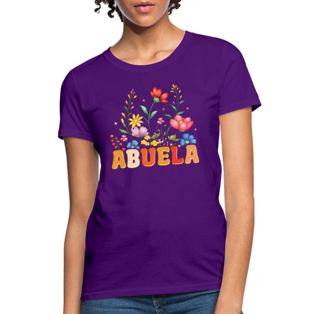 Abuela Women's T-Shirt - purple