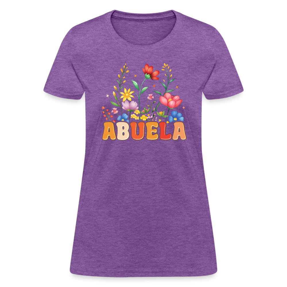 Abuela Women's T-Shirt - purple heather