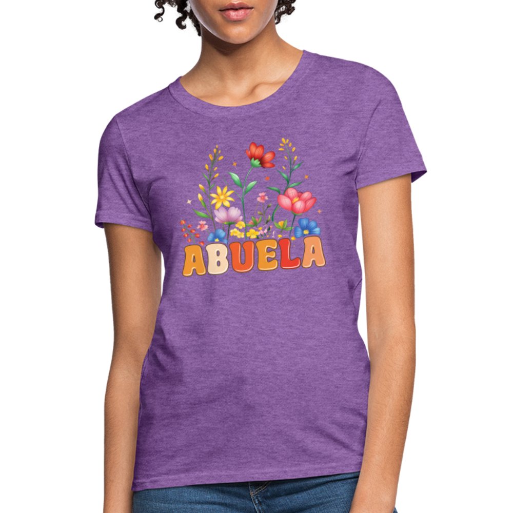 Abuela Women's T-Shirt - purple heather