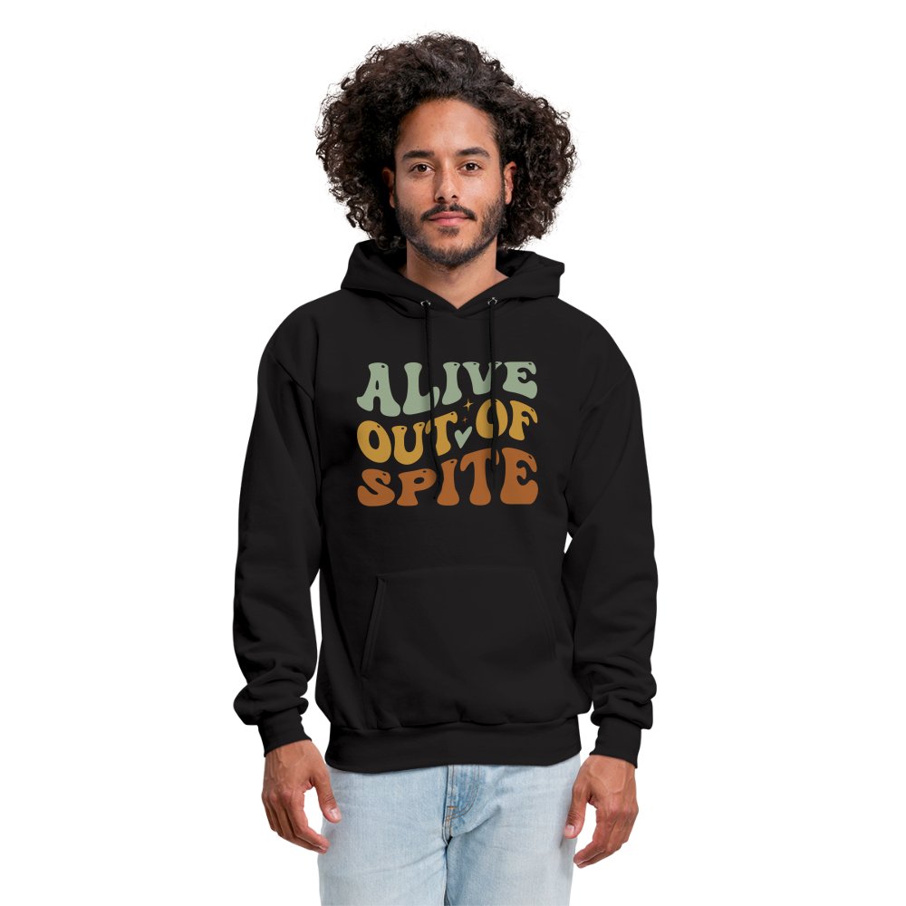 Alive Out Of Spite Hoodie - option1# - Men's Hoodie | Hanes P170