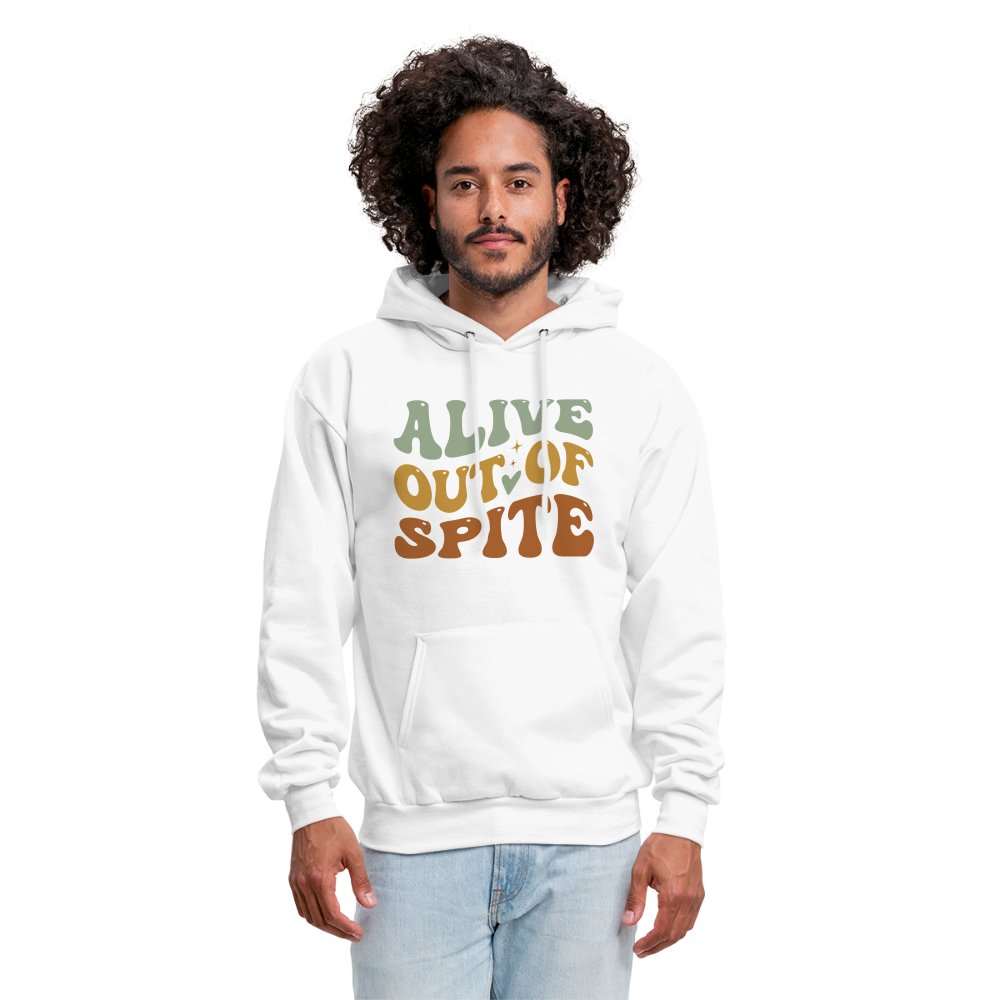 Alive Out Of Spite Hoodie - option1# - Men's Hoodie | Hanes P170