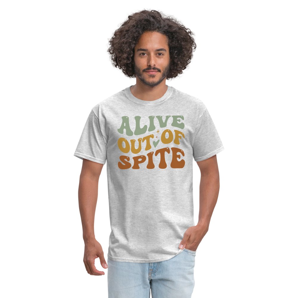 Alive Out Of Spite T-Shirt - option1# - Unisex Classic T-Shirt | Fruit of the Loom 3930