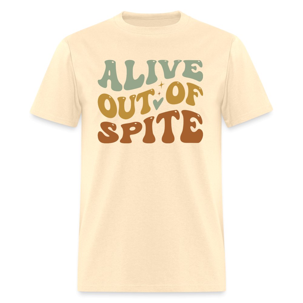 Alive Out Of Spite T-Shirt - option1# - Unisex Classic T-Shirt | Fruit of the Loom 3930