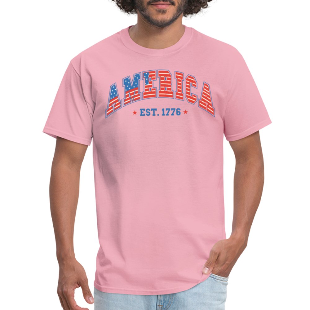 America 1776 T-Shirt - heather mauve