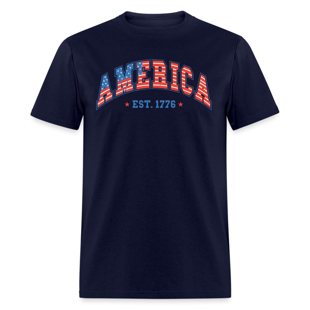 America 1776 T-Shirt - navy