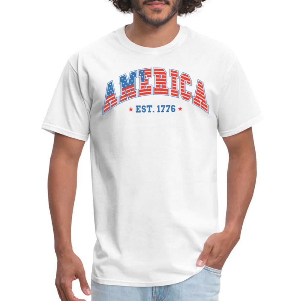 America 1776 T-Shirt - white