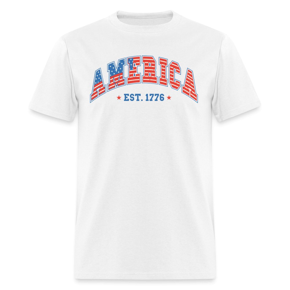 America 1776 T-Shirt - white