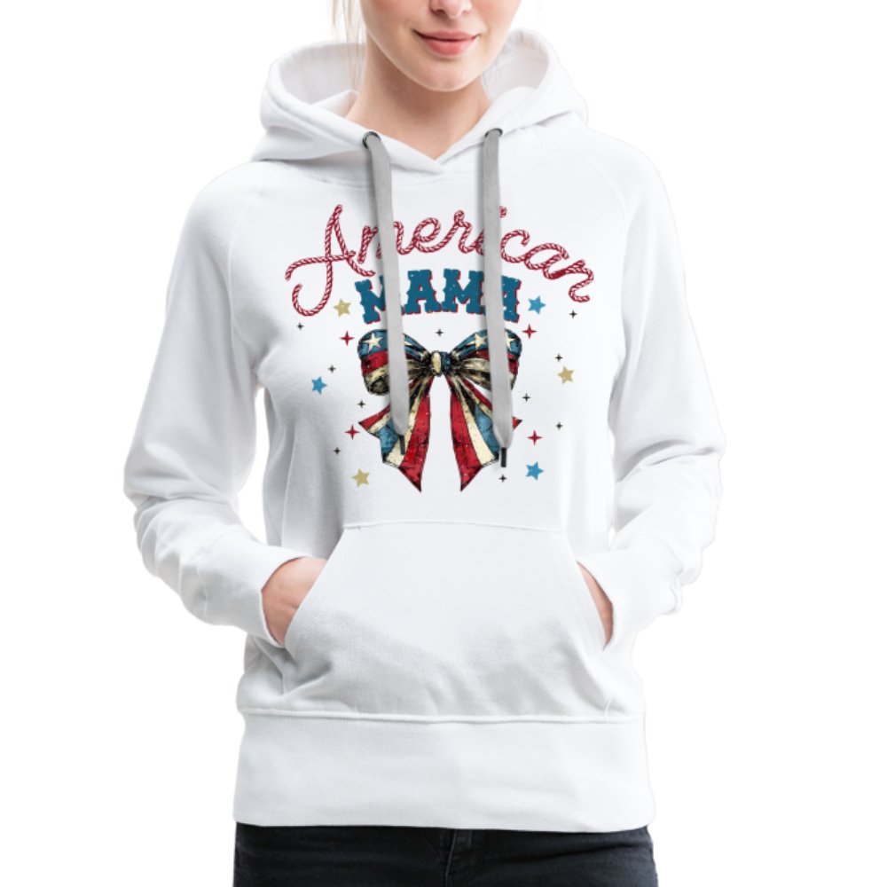 American Mama Women’s Premium Hoodie - option1# - Women’s Premium Hoodie | Spreadshirt 444