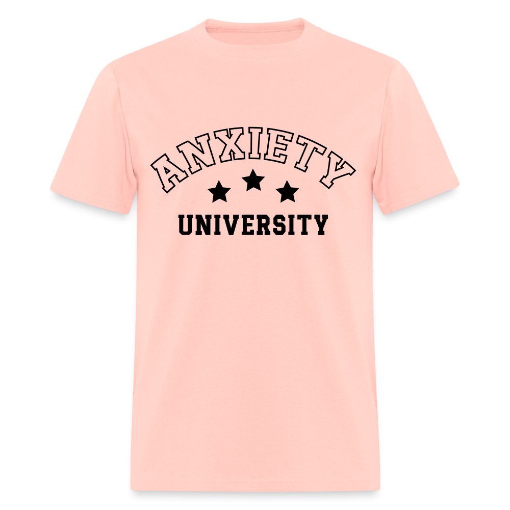 Anxiety University Classic T-Shirt - blush pink