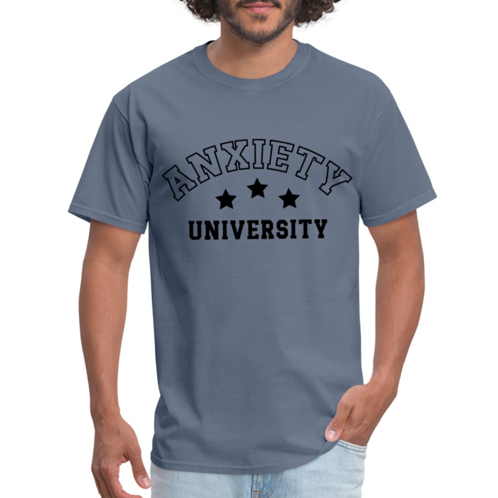 Anxiety University Classic T-Shirt - denim