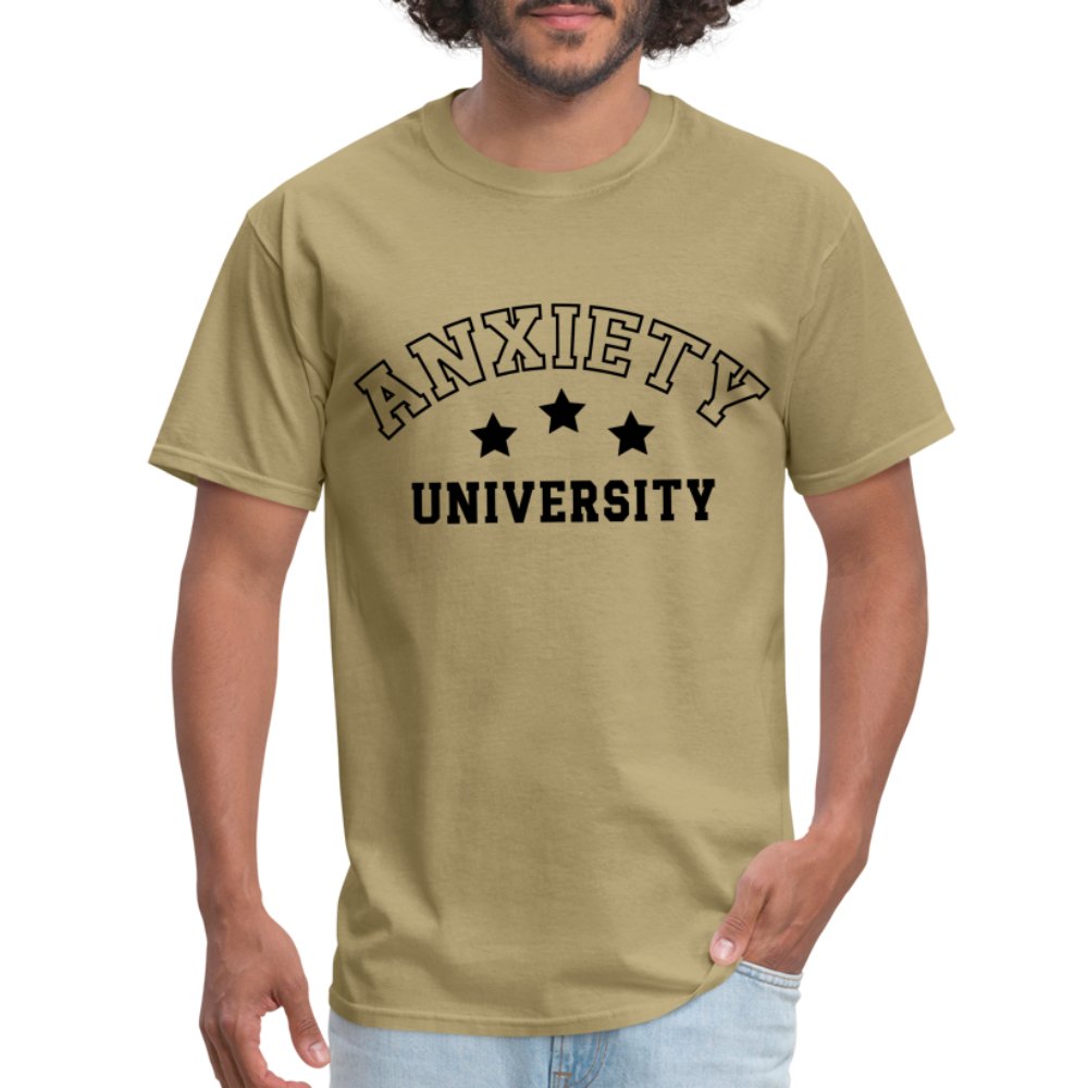 Anxiety University Classic T-Shirt - heather mauve