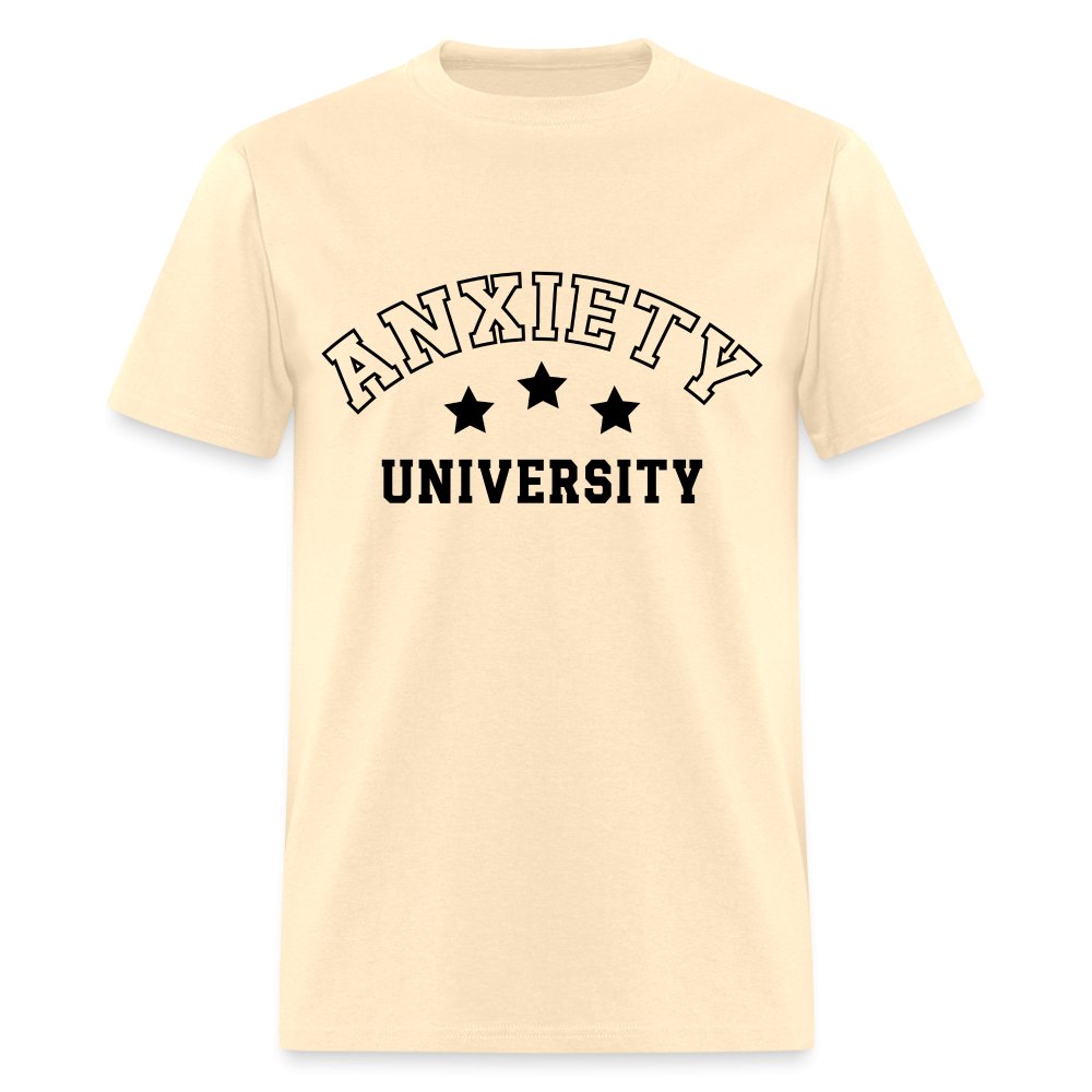 Anxiety University Classic T-Shirt - natural