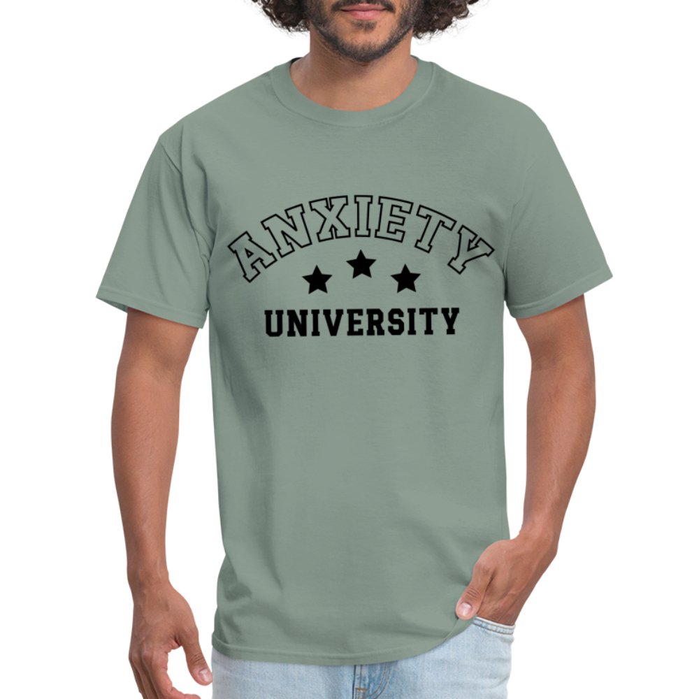 Anxiety University Classic T-Shirt - royal blue