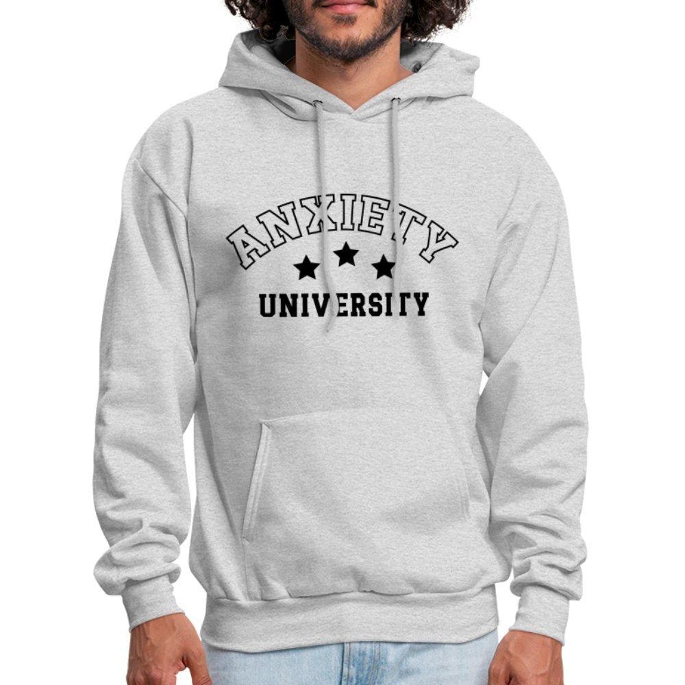 Anxiety University Hoodie - ash