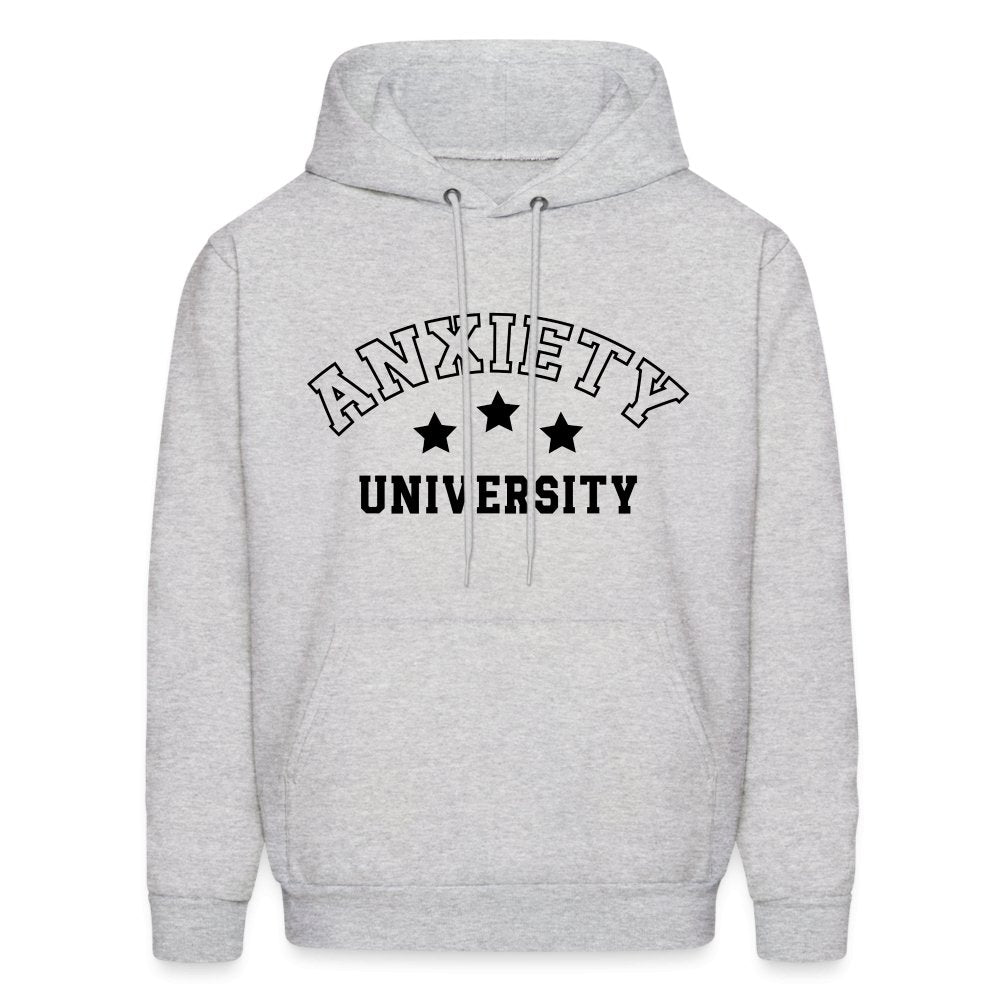 Anxiety University Hoodie - ash