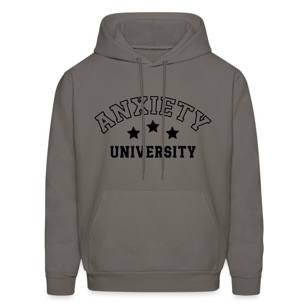 Anxiety University Hoodie - asphalt gray