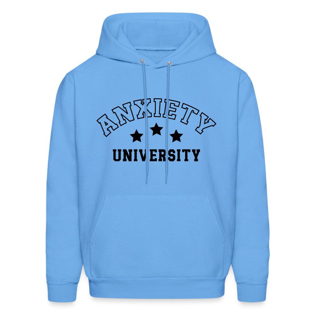 Anxiety University Hoodie - carolina blue