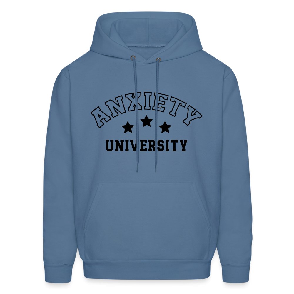 Anxiety University Hoodie - denim blue