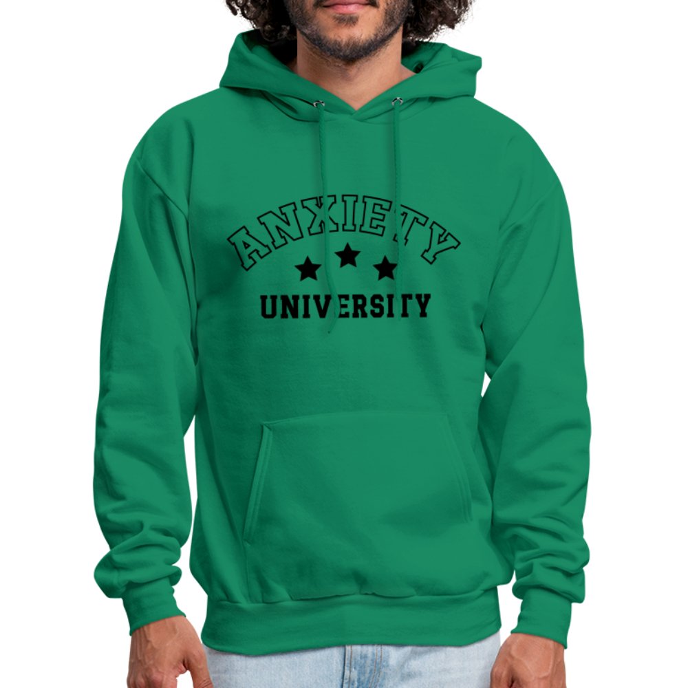 Anxiety University Hoodie - kelly green