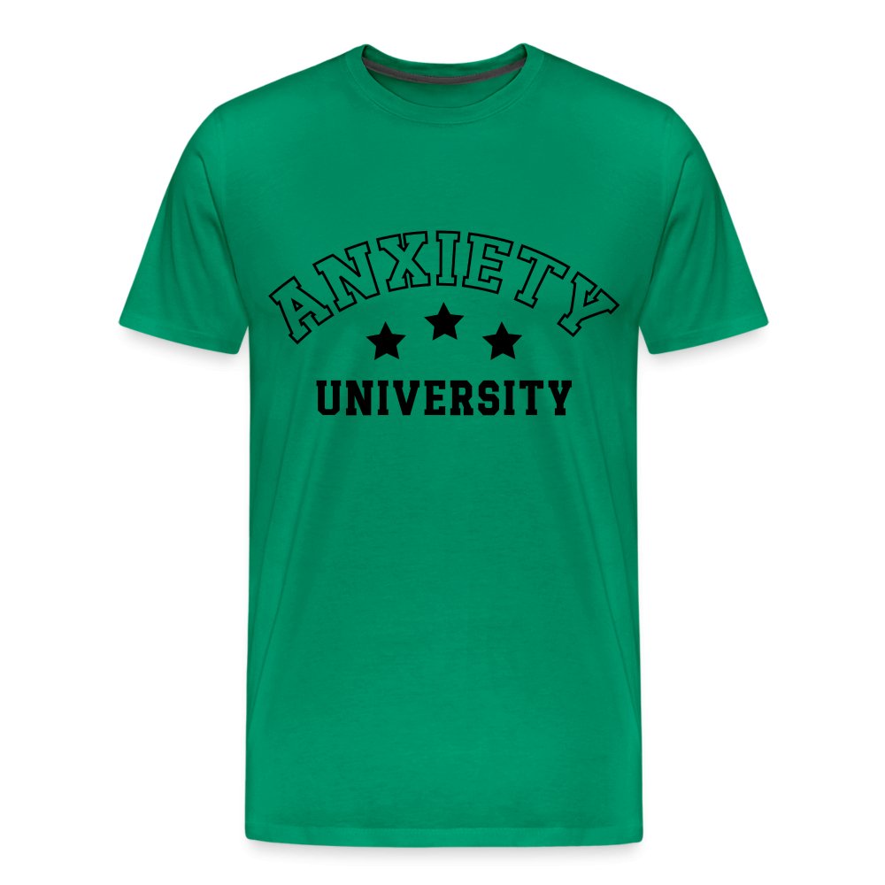 Anxiety University Premium T-Shirt - kelly green