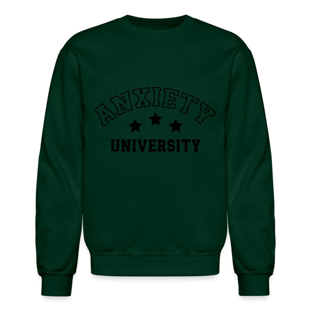 Anxiety University Sweatshirt - purple