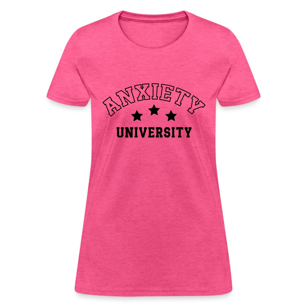 Anxiety University Women's Contoured T-Shirt - option1# - Women's T-Shirt | Fruit of the Loom L3930R