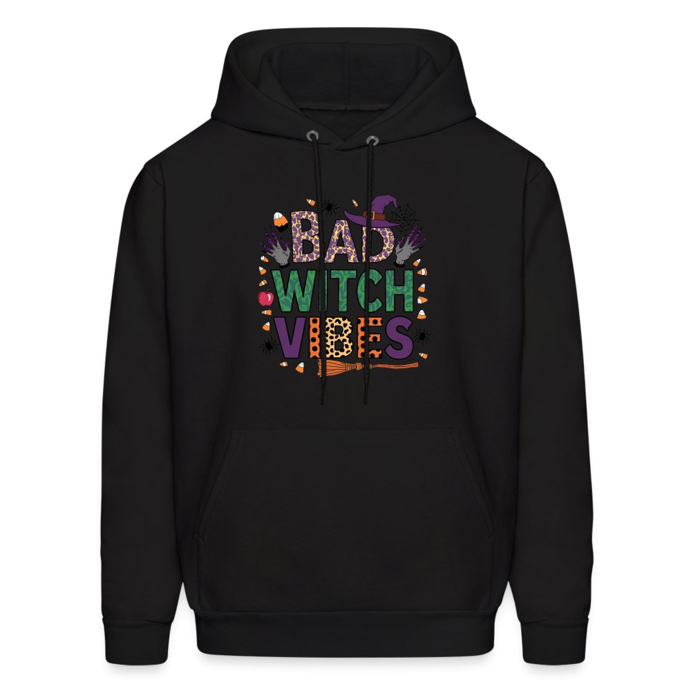 Bad Witch Vibes (Halloween Witches Humor) Hoodie - black