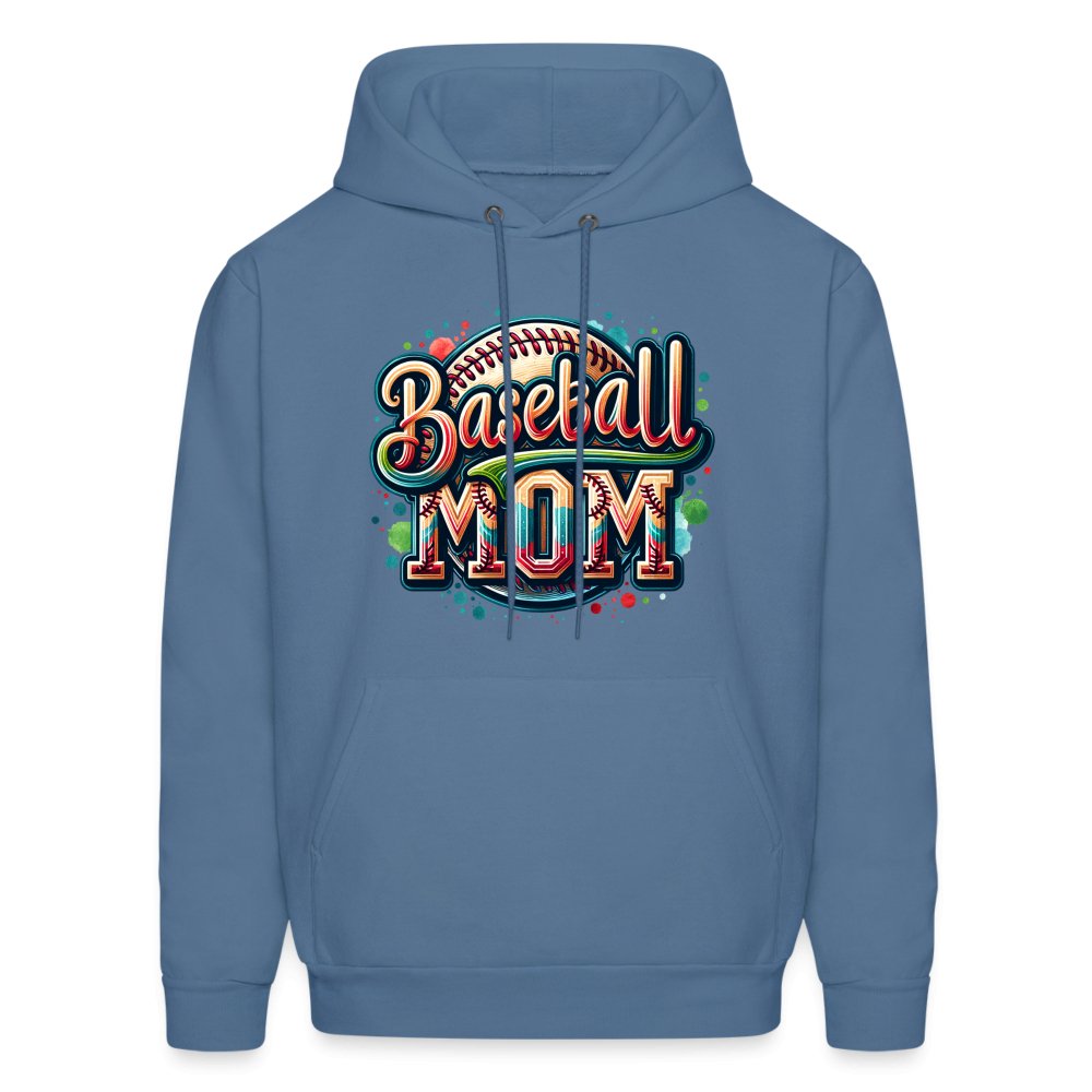 Baseball Mom Hoodie - option1# - Men's Hoodie | Hanes P170