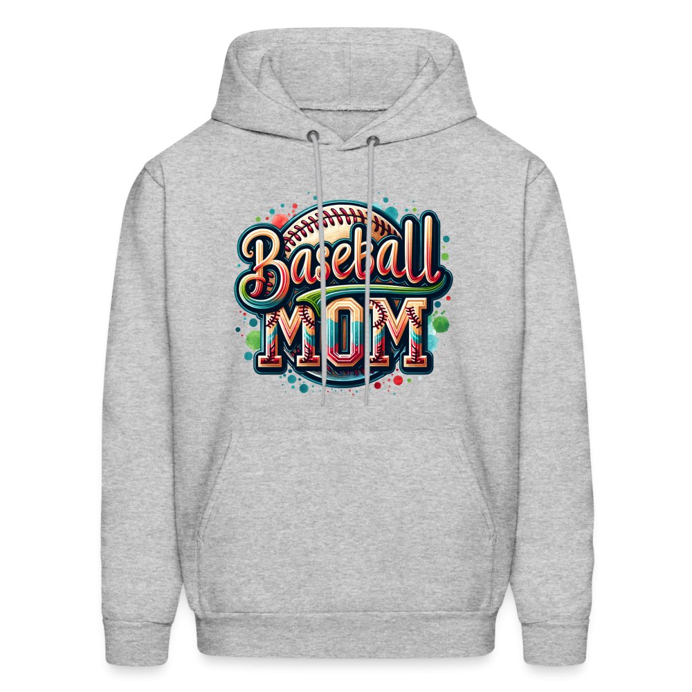 Baseball Mom Hoodie - option1# - Men's Hoodie | Hanes P170