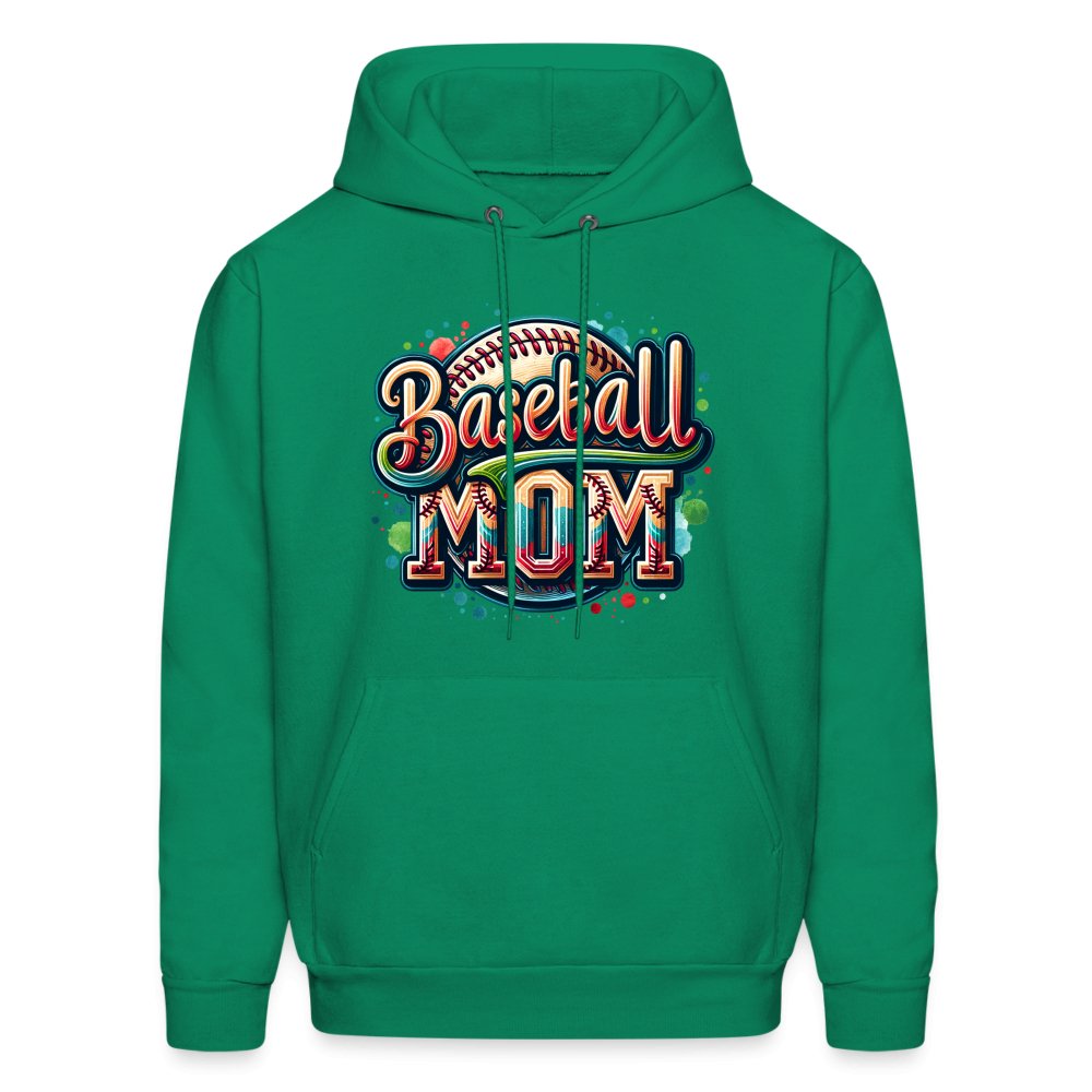 Baseball Mom Hoodie - option1# - Men's Hoodie | Hanes P170