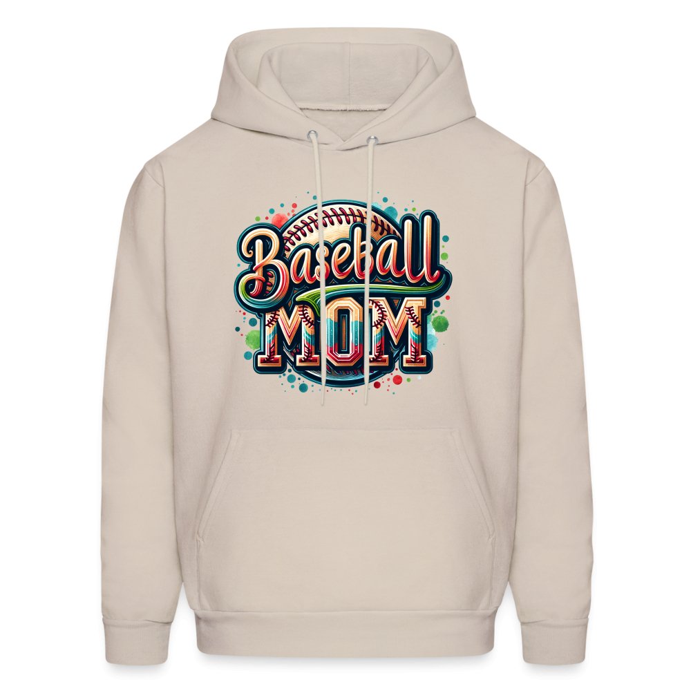 Baseball Mom Hoodie - option1# - Men's Hoodie | Hanes P170