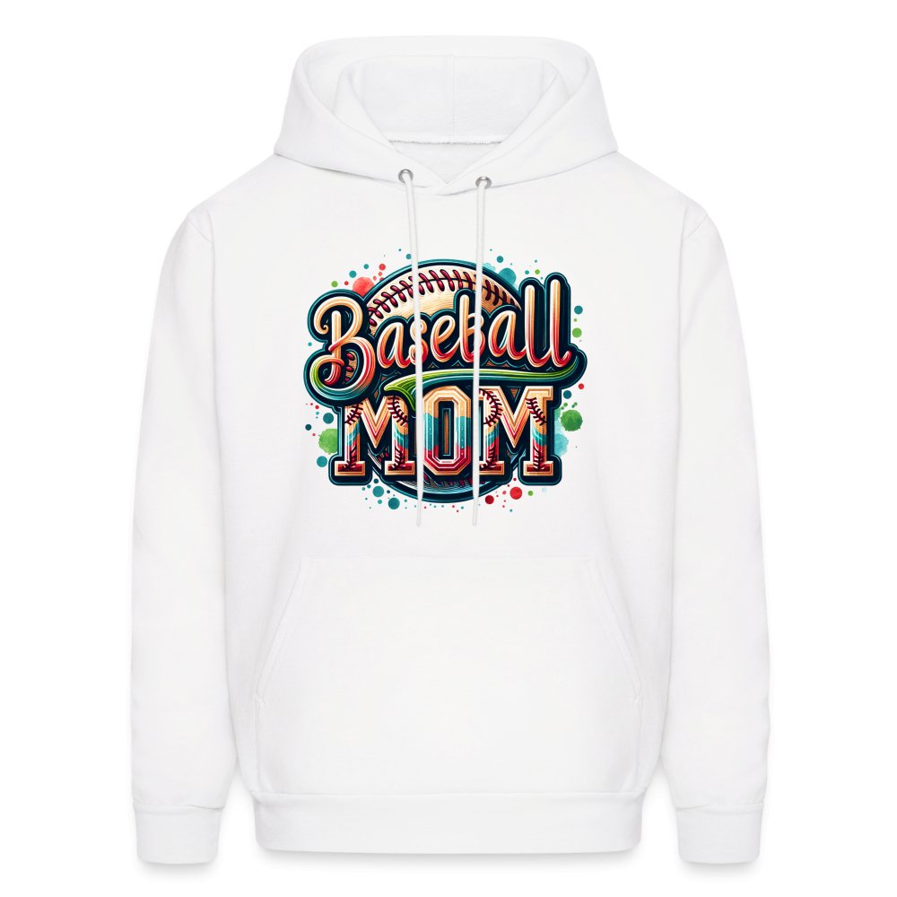 Baseball Mom Hoodie - option1# - Men's Hoodie | Hanes P170